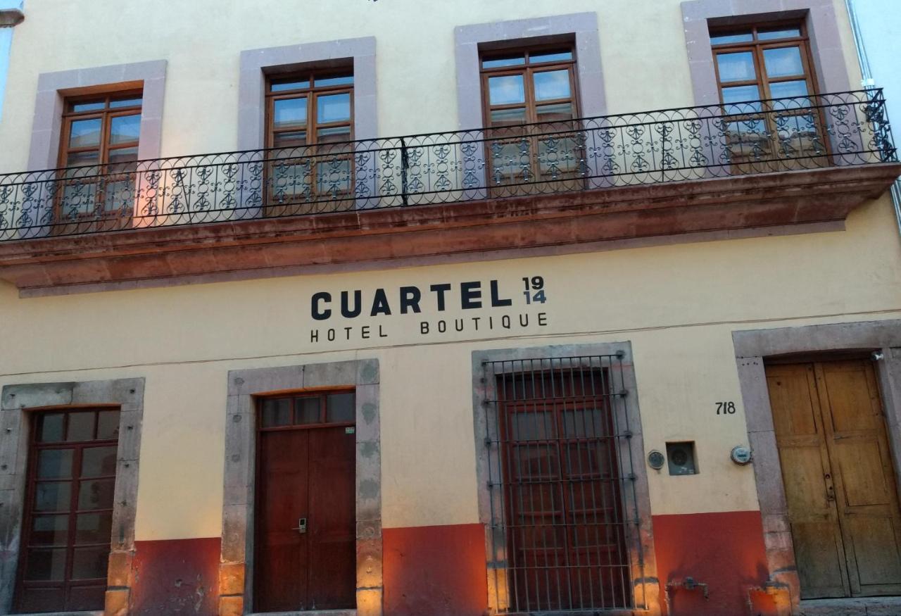 Cuartel 1914 - Hotel Boutique Zacatecas Eksteriør billede
